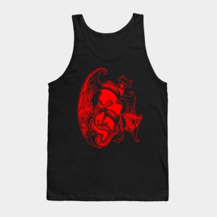 Red Jersey Devil Tank Top